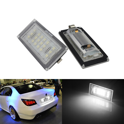 BMW 3er E46 M3 04-06 Canbus SMD Kennzeichen Beleuchtung Nummernschildbeleuchtung