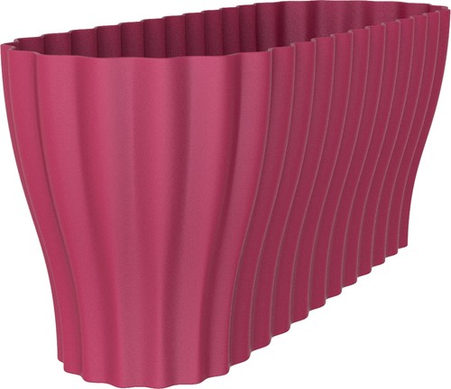 Kunststoff Orchideen-Schale Triola 38x13 cm (weiss, hellgrün, violett) - Bild 4 von 4