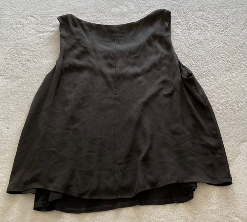 Jennifer Lopez Womens Beaded Neckline Sleeveless Layered Tank Top Black Size XL - Picture 2 of 8