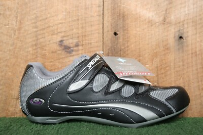 SPECIALIZED 'Spirita RD' Black & Silver Road Cycling Shoes EUR 39 | US 8.5
