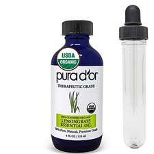 PURA D'OR Dor Essential Oil 4oz USDA Organic 100 Pure Therapeutic Grade
