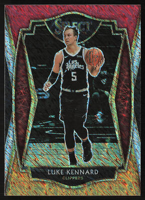 カラカルークページ 2020-21 Panini Select #159 Luke Kennard Red White Orange Shimmer