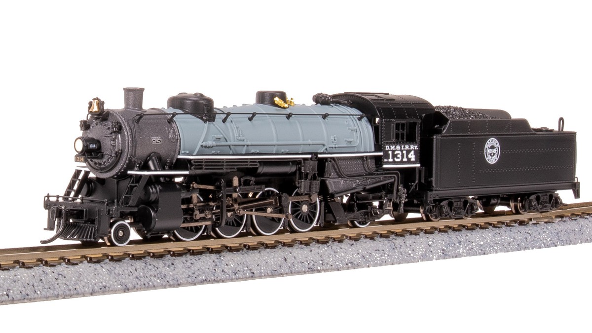 Broadway Limited N USRA 2-8-2 Light Mikado Duluth Missabe & Iron
