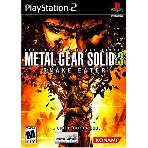 Metal Gear Solid 3 Snake Eater - PlayStation 2, PlayStation 2 Video Games