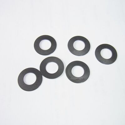 Tellerfedern DIN 2093 Stahl schwarz Federstahl Von  8mm bis 125mm