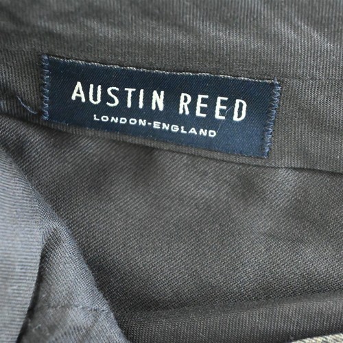 Vtg Austin Reed 34x30 Green Houndstooth Check USA Made Wool Mens Dress Pants - Picture 6 of 9