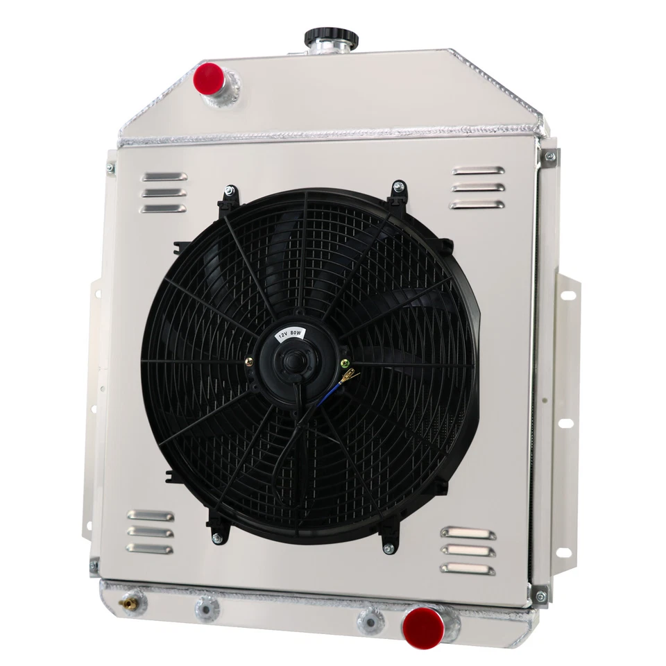 4 Rows Radiator Shroud fan Relay fit 1942-1952 1951 Ford F Series Pickup 3.7L - Изображение 2 из 4