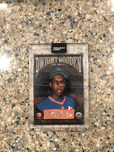 Topps PROJECT 2020 Card 86 - 1985 Dwight Gooden by Ben Baller - Print Run: 25928