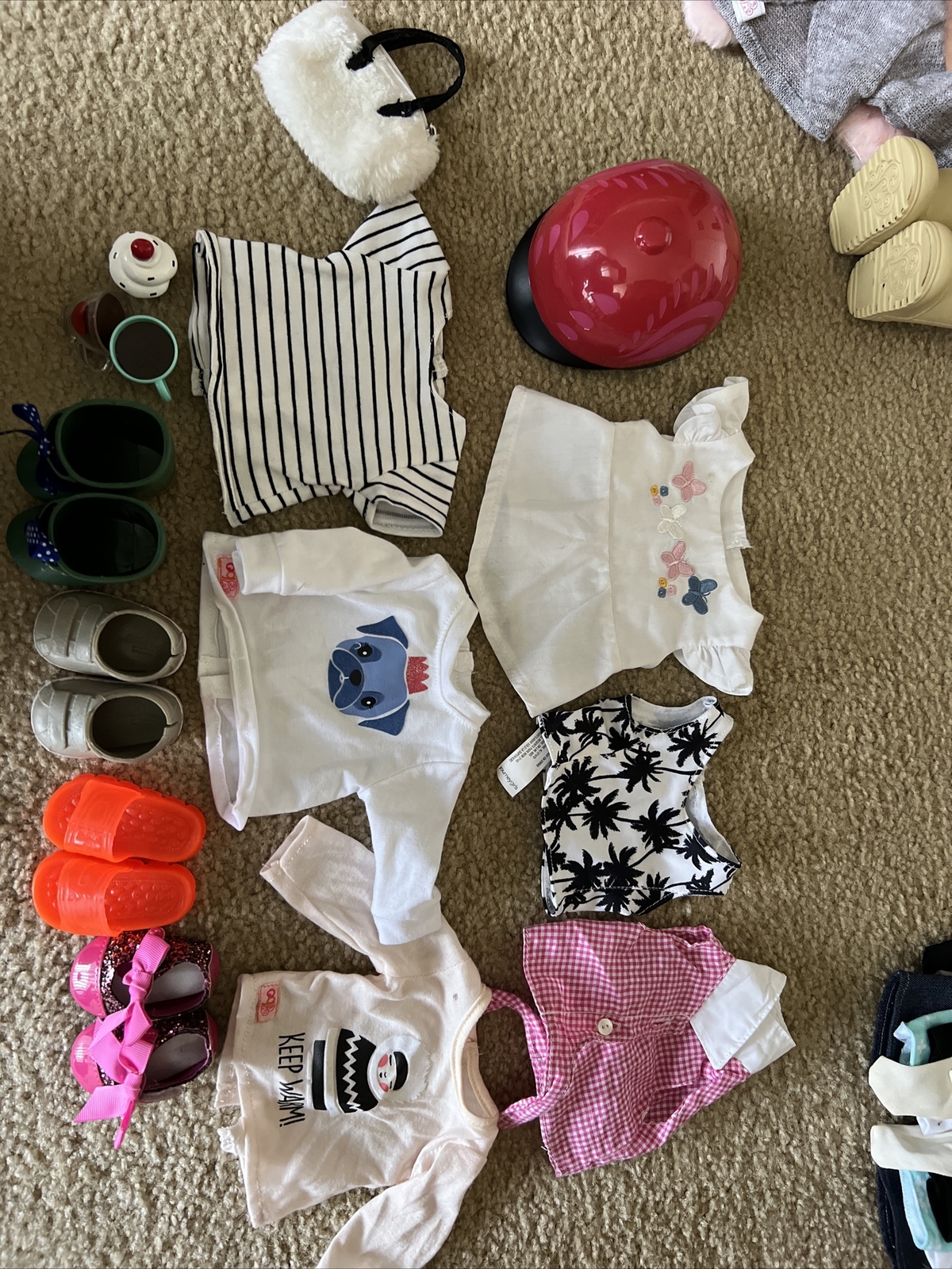 Our Generation Girl Doll Lot Clothing & Accessories Includes Doll Over