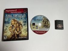 Unlocked Final Fantasy XII 12 PlayStation 2 PS2 Maxed Out 8MB Memory Card