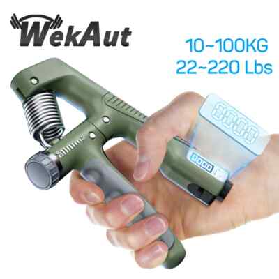 Hand Grip Strengthener 10-100Kg Wrist Expander Finger Exerciser for Trainers