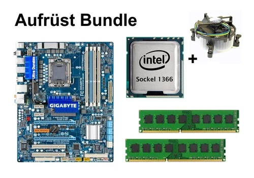 Aufrüst Bundle - Gigabyte EX58-UD3R + Intel i7-940 + 16GB RAM #62936