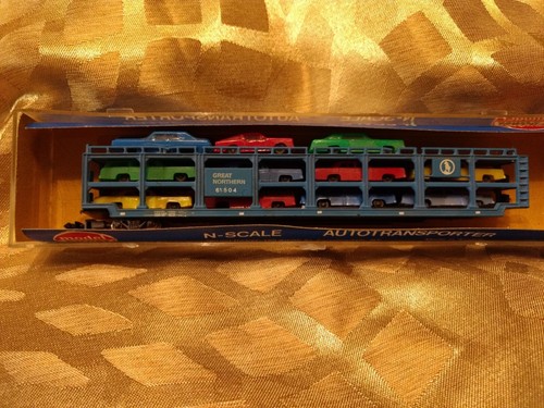 Model Power N Scale Great Northern Auto Transporter - Picture 3 of 3