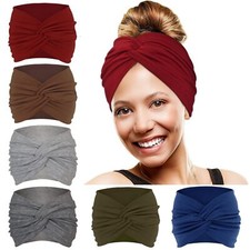 Wide Headbands For Women Extra Large Headband Twisted Knot Head Bands For Wom...