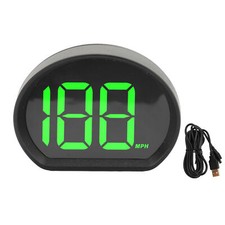 Car Hud Speedometer Universal Usb Cable Led Gps Digital Speedometer X3 Green Mph