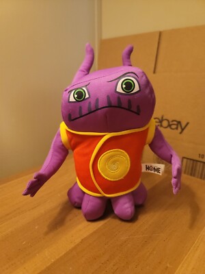 Dreamworks Animation Home Captain Smek Plush Purple 9