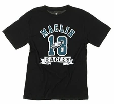 Outerstuff Youth NFL Philadelphia Eagles Jeremy Maclin #13 T-Shirt, Black