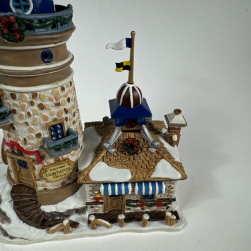 Lemax Holiday Christmas Village Classic 12 Piece Foggy Point Lighthouse 2001 - Picture 19 of 24