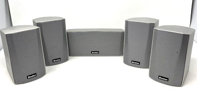 Boston Acoustics Micro 110x Satellite and 110C Center Speakers Set  Speakers