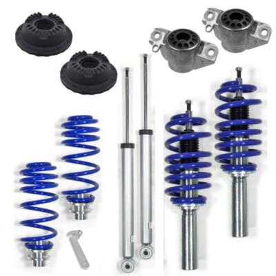 JOM Sport Gewindefahrwerk Domlager vorne hinten Set paßt für Audi A5 B8 8F Neu