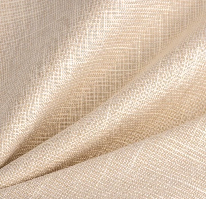 Almohada decorativa de lino texturizado suave Phantoscope, 20"x20", beige, paquete de 2 Foto 2 de 4