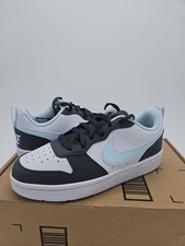 Nike Kids Court Borough Low White Glacier Blue Size 5