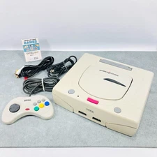 [EX+3] Sega Saturn White Console HST-3220 NTSC-J from Japan 25-12-152