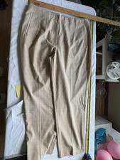 Woman’s Pleated Nine West Tapered Legs Dress Pants: Size 14