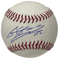 Byung Ho Park Signed Autographed ROMLB Baseball Minnesota Twins LSCM COA C
