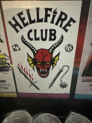 Stranger Things Hellfire Club Poster