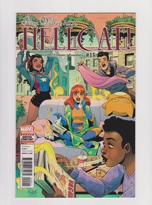 Patsy Walker AKA Hellcat #15 (Marvel, 2017) NM Elsa Charretier cover