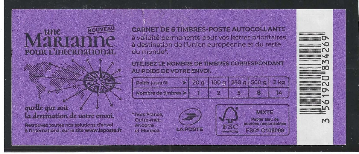 N°Yvert 1841C - Marianne de Bequet - 80 c. rouge carminé - neuf** - SUP - avec certificat papier Calves