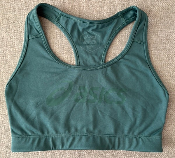 ASICS Sports Bra Crop Racerback Mint Green Women’s Size Medium