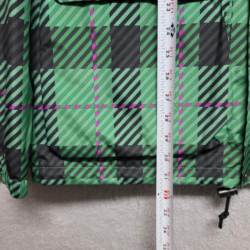 The North Face Jacket Men's 2XL XXL M66 Utility Plaid Rain Parka - Image 4 of 4