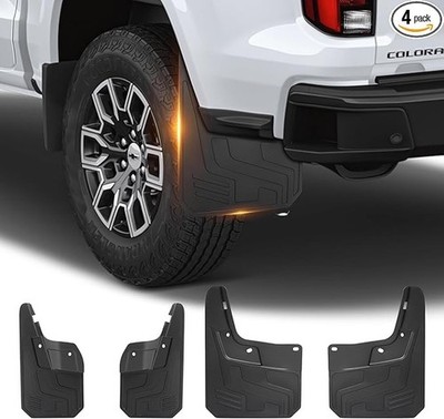 4 Pack Truck Mud Flaps for Chevrolet Colorado 2023-2026 Splash Guards