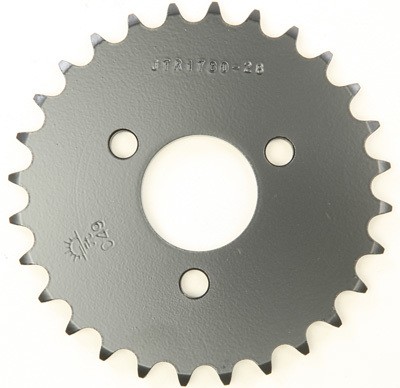 JT Steel Rear Sprocket 28T JTR1780.28 Gray JTR1780 28 24-8786 JTR1780-28 - Picture 4 of 7
