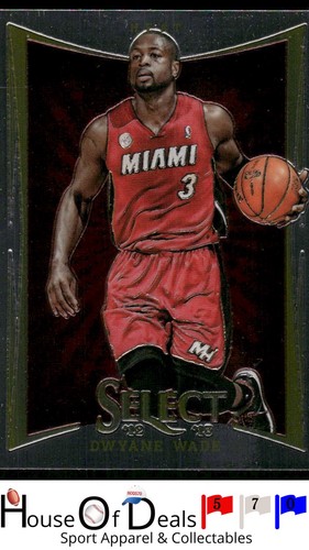 Dwyane Wade #65 2012 Panini Select card