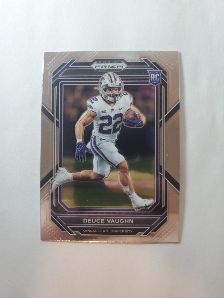 2023 Panini Prizm Draft Picks Football #126 Deuce Vaughn (RC)