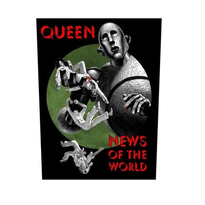 Large Queen News Of The World Sew On Battle Jacket Patch - OFFICIAL
