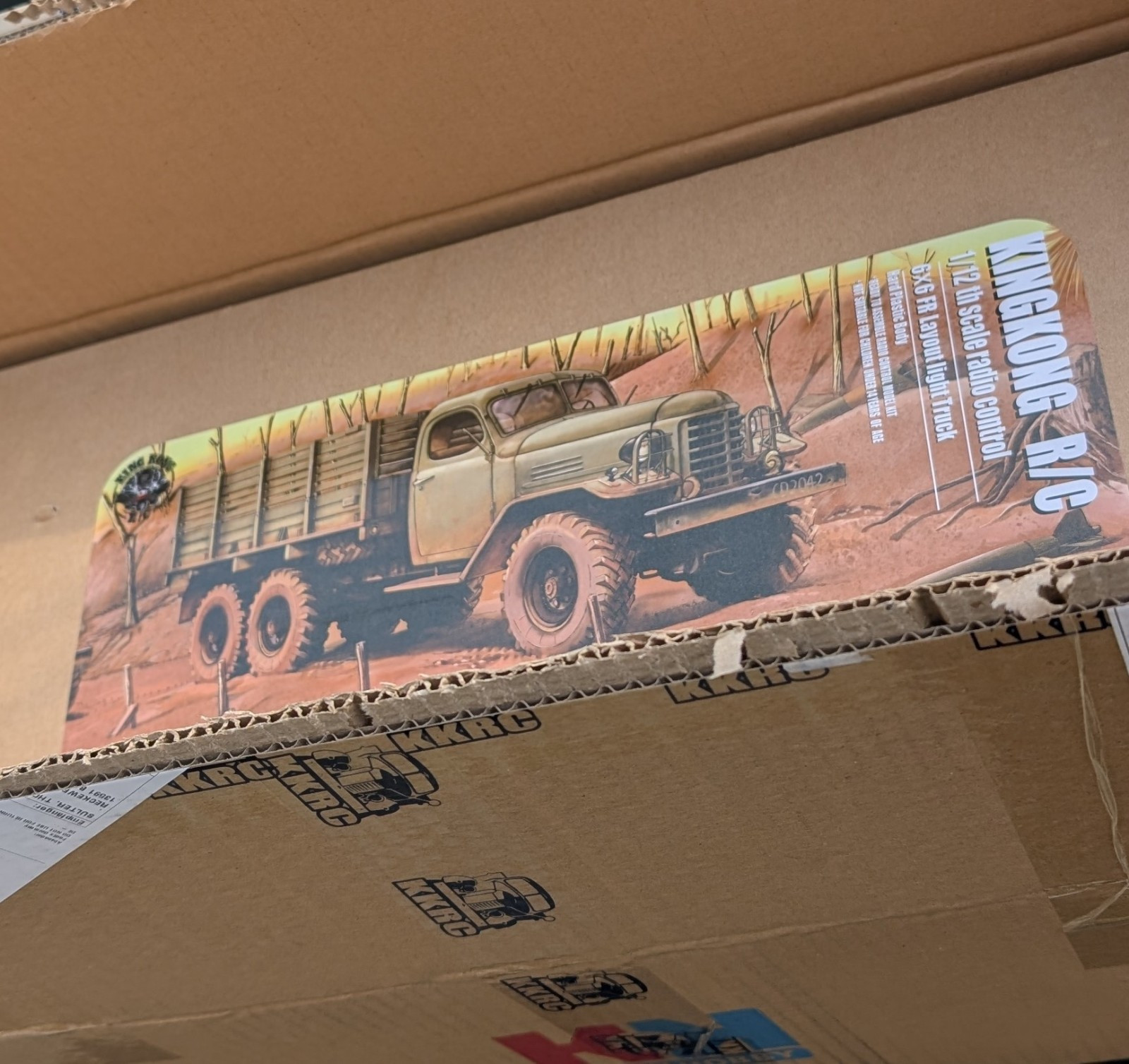 Tongsheng Tsdz2b Kingkong RC 1/12th CA30/ZIS151 6x6 RC Car Crawler