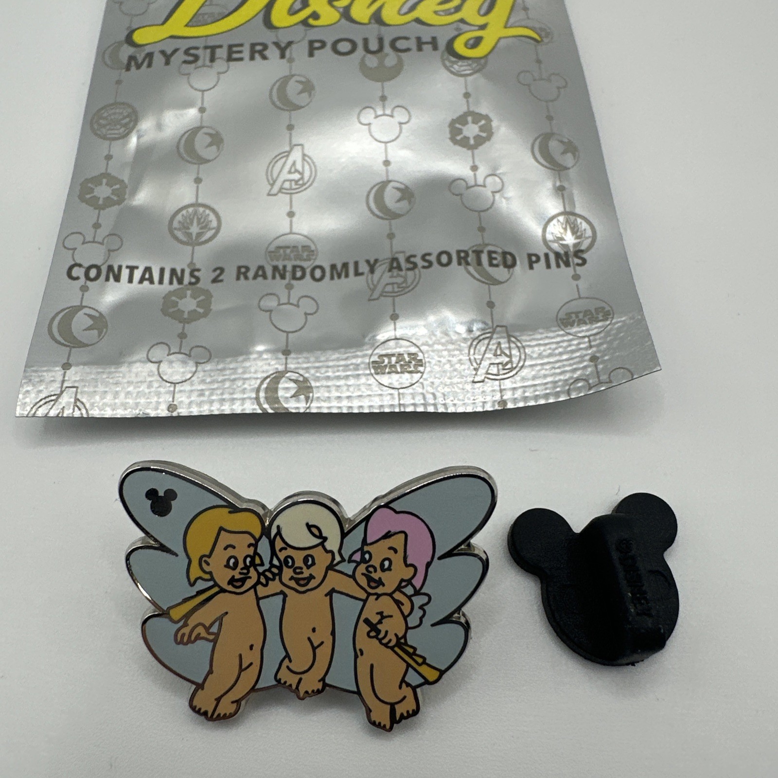 New 2023 Hidden Disney World Mystery Revealed Pin Cherubs Fantasia Series