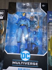 McFarlane Toys Blue Beetle Ted Kord  DC JLA Batman Gold Label