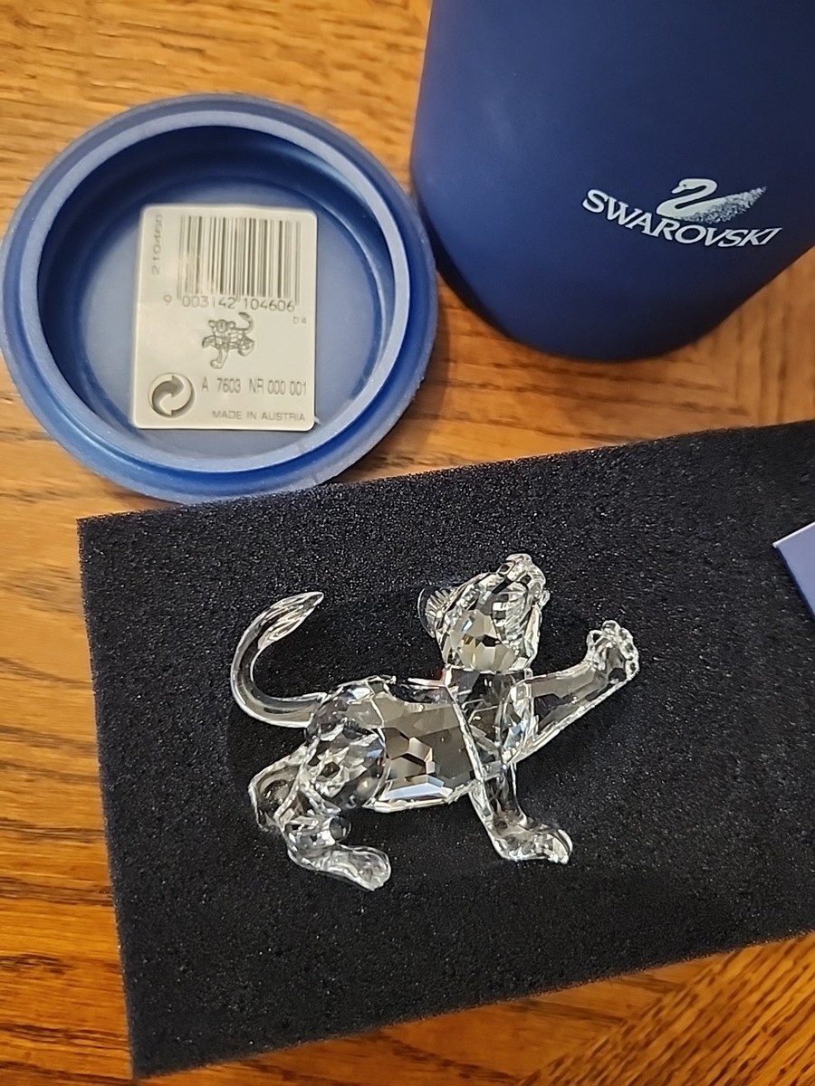 Swarovski Crystal Tiger Cub 7603 001 | eBay