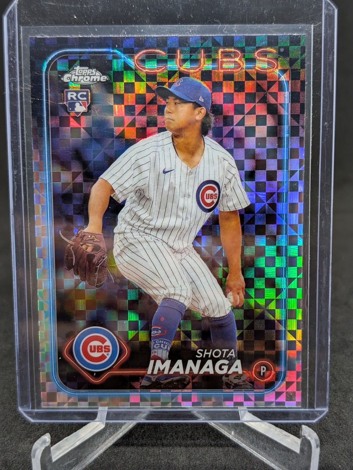 2024 Topps Chrome #121 Shota Imanaga X-Fractor - Chicago Cubs