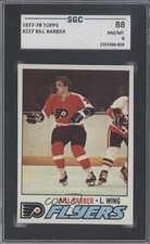 1977-78 Topps Bill Barber #227 SGC 88 HOF m5x