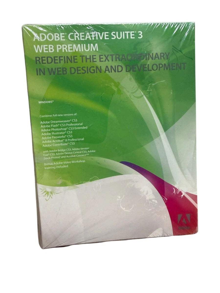 adobe creative suite cs3 products for sale | eBay
