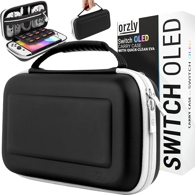 Orzly Protective Hard Carry Travel Case for Nintendo Switch