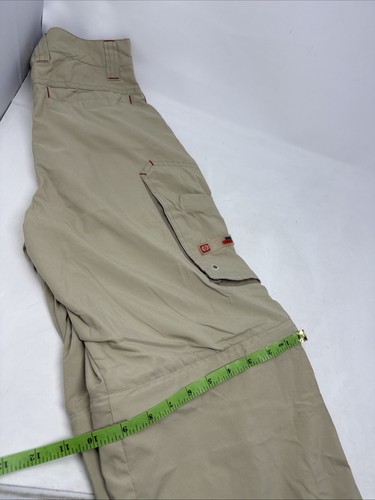 OTB One Tough Brand Zip Off Convertible Khaki Cargo Pants Shorts Boys Sz 12 NWT - Picture 17 of 24