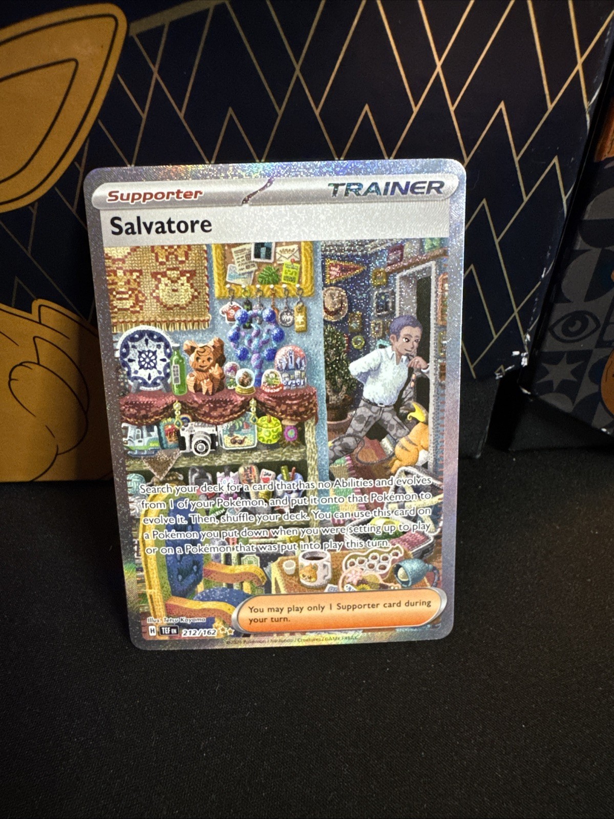 Salvatore - 212/162 - Temporal Forces - Pokemon TCG - SIR NM