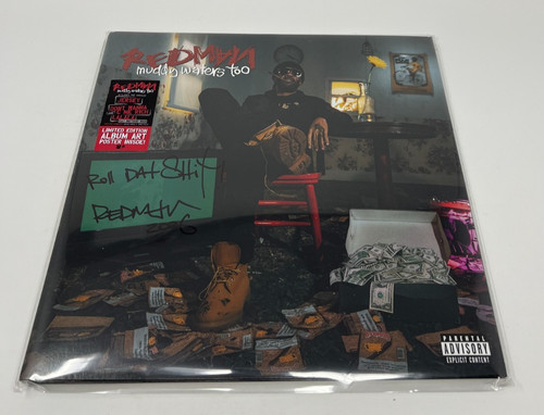 REDMAN Muddy Waters Too SIGNED Vinyl LP Autographed Wu-Tang Clan